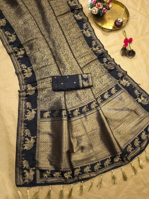 Akshara banarasi khadi silk saree wholesale online clothing stores